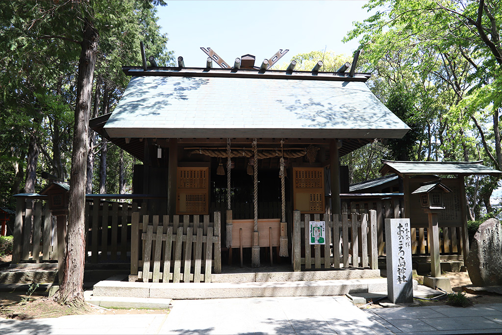 兵庫県南あわじ市・おのころ島神社本殿