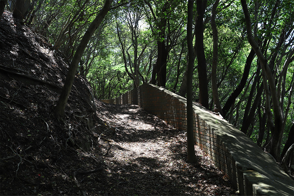 由良要塞　堡塁跡